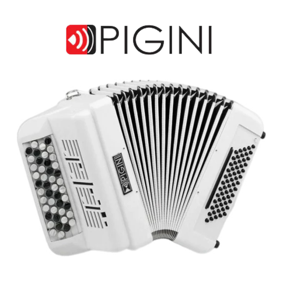 Accordéon chromatique Pigini
Peter pan blanc