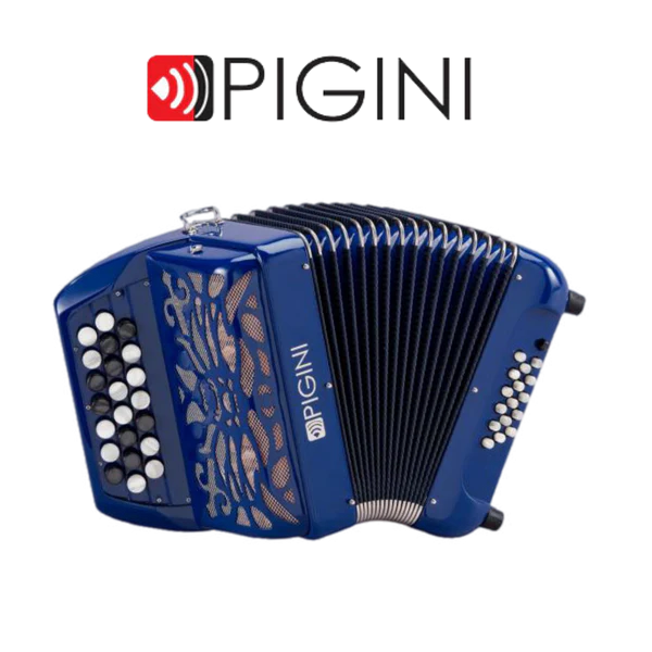 Accordéon chromatique Pigini
Simba bleu