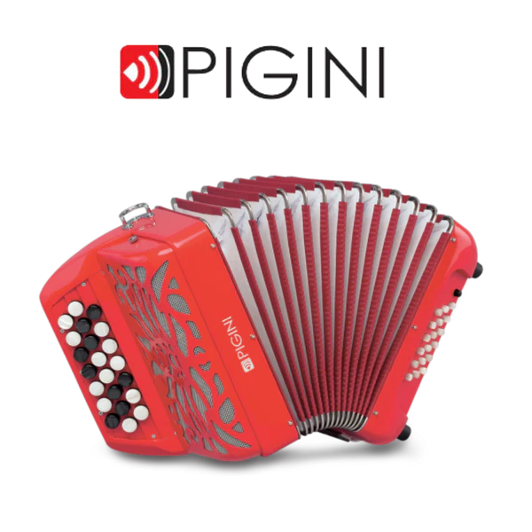 Accordéon chromatique Pigini
Simba rouge