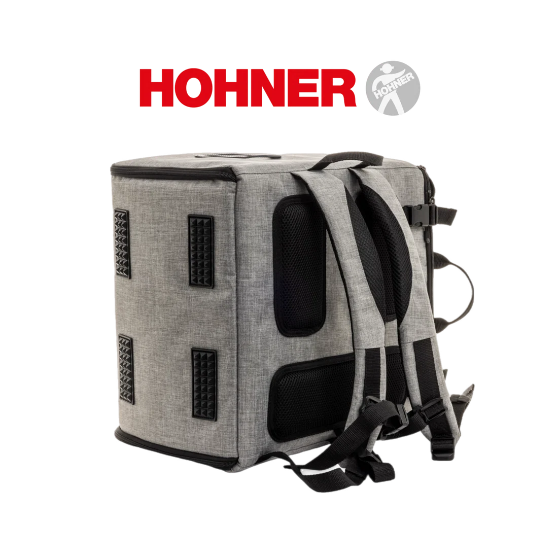 housse hohner grise vue de derrière