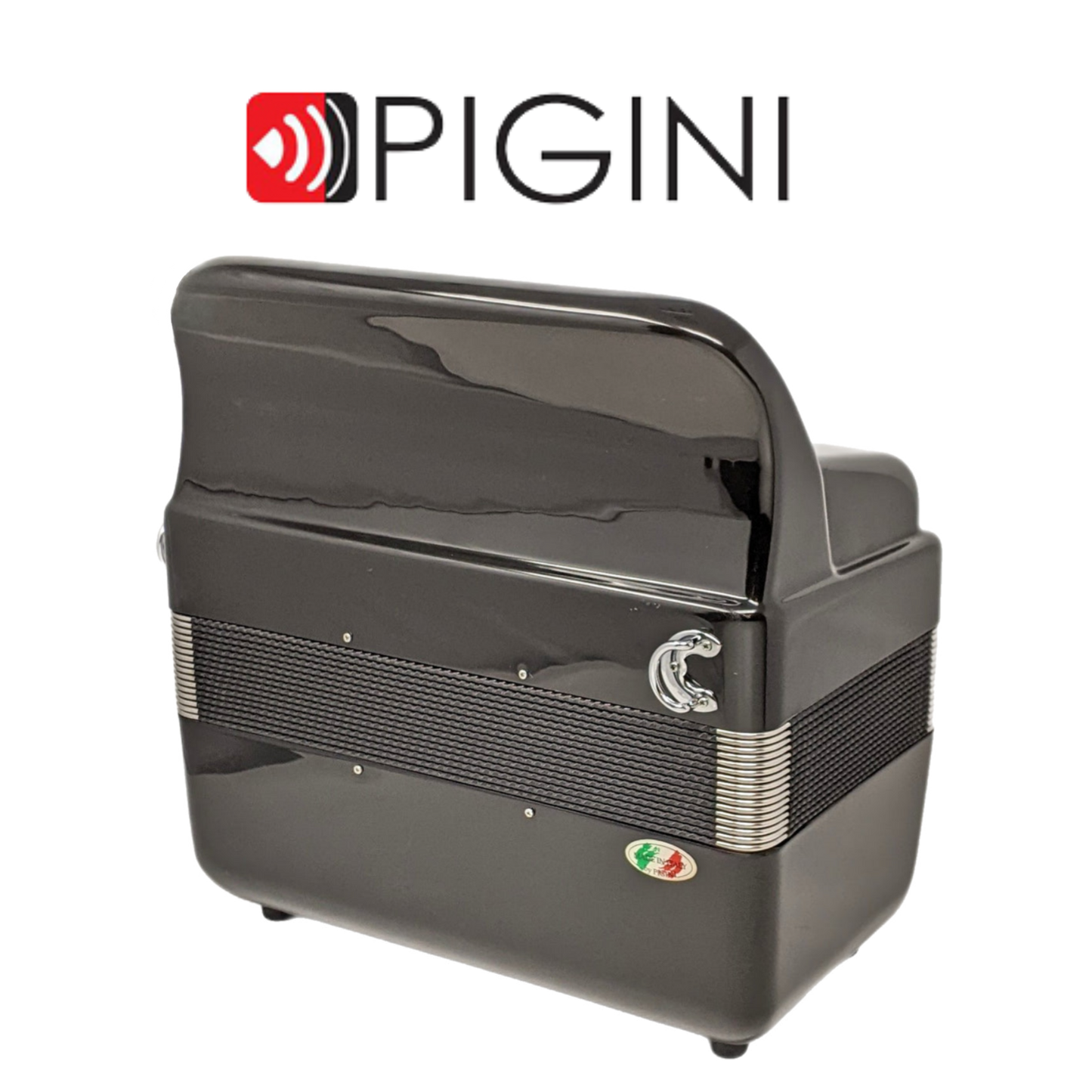 Accordéon Chromatique Pigini Maxi Peter Pan Vu de Dos