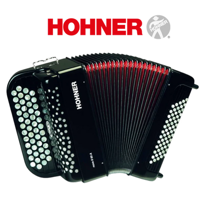 Accordéon chromatique Hohner Nova II 60 couleur noir