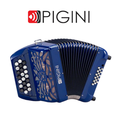Accordéon chromatique Pigini
Simba bleu