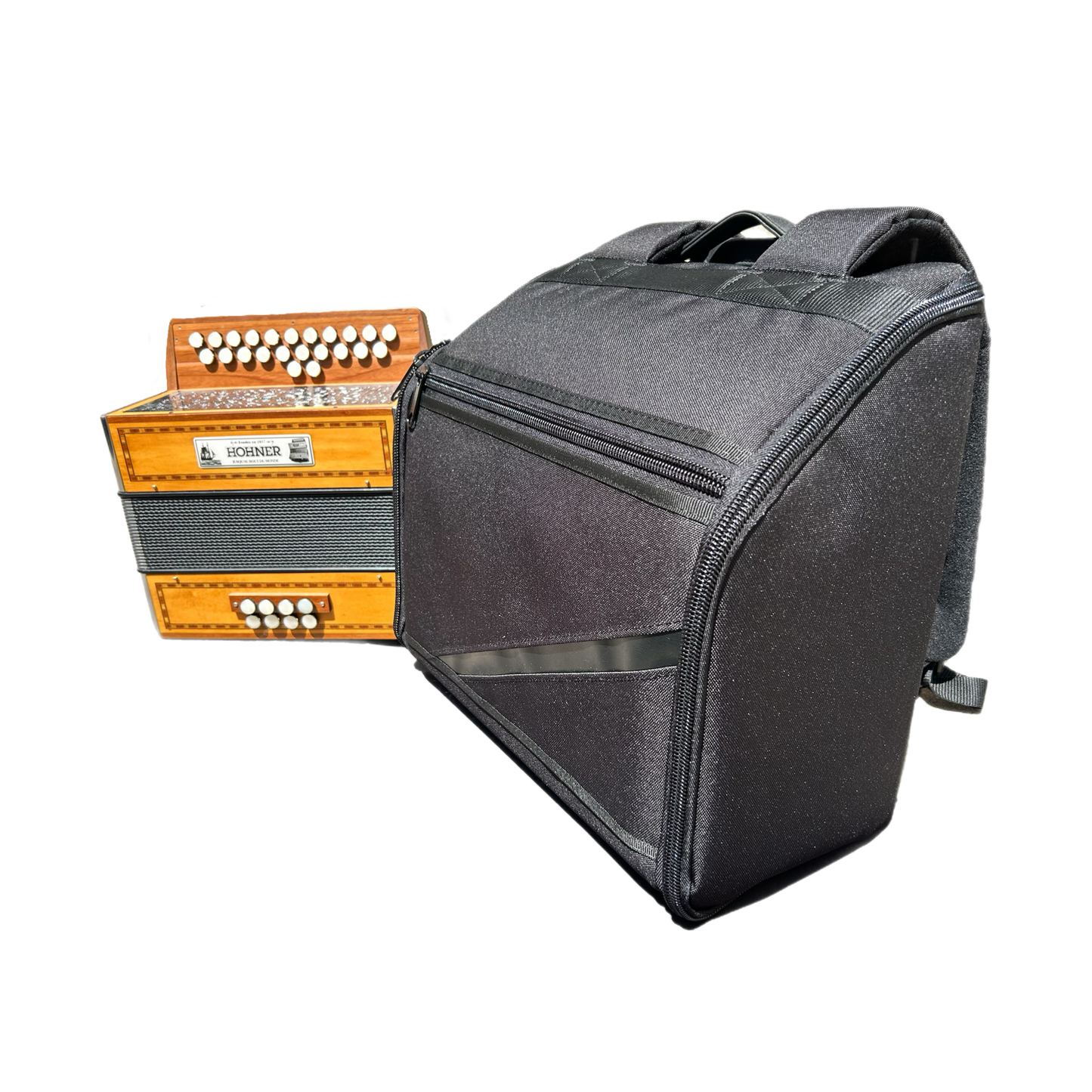 Gepolsterte diatonische Tasche 8 Bässe