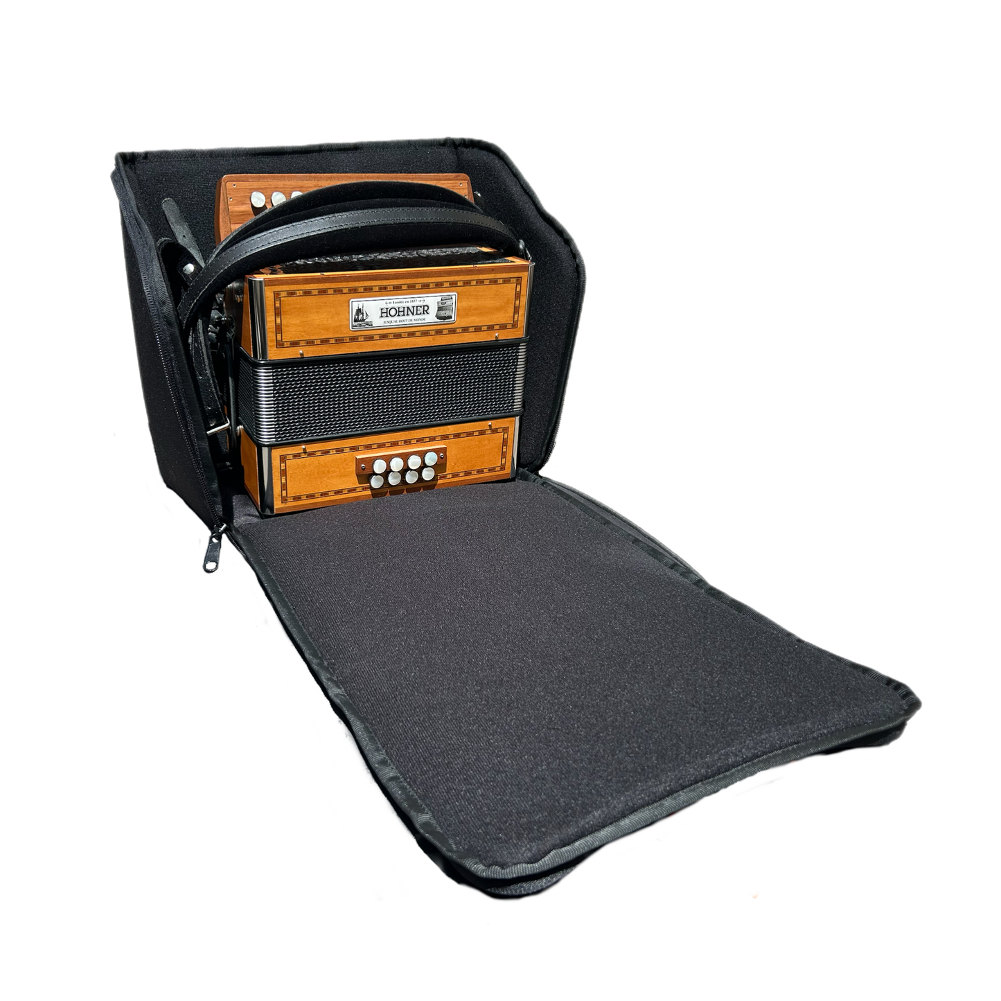 Gepolsterte diatonische Tasche 8 Bässe