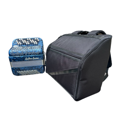 Gepolsterte Tasche für chromatisches Akkordeon 60 Bässe