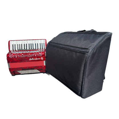 Akkordeonhülle PIANO 96 Bässe gepolstert