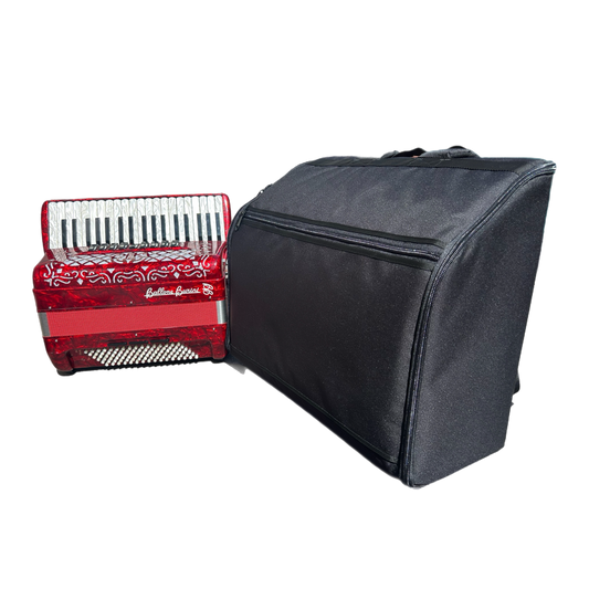 Akkordeonhülle PIANO 96 Bässe gepolstert