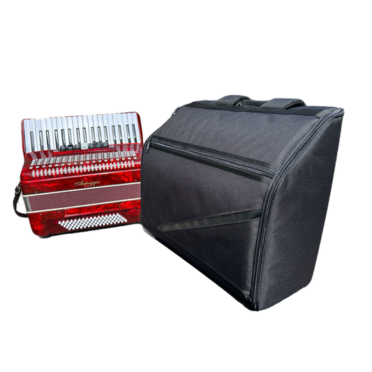 Akkordeonhülle für 80-Bass-Piano, gepolstert