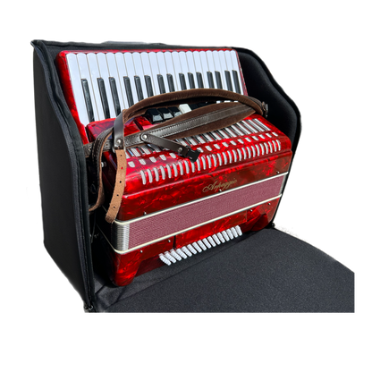 Akkordeonhülle für 80-Bass-Piano, gepolstert