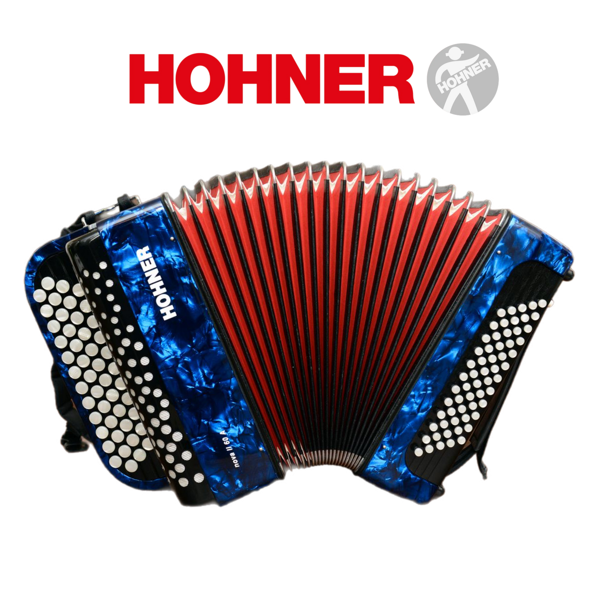 Accordéon chromatique Hohner Nova II 60A | Luthena Accordéon chromatique Hohner Nova II 60A | Luthena