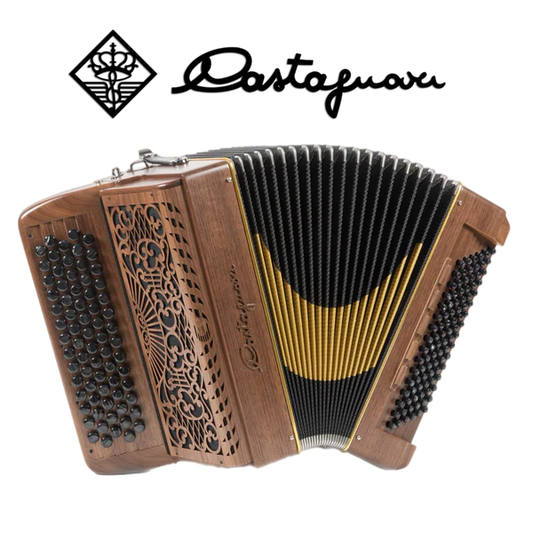 Accordéon diatonique Castagnari 
Magica 3 S1 en bois de noyer