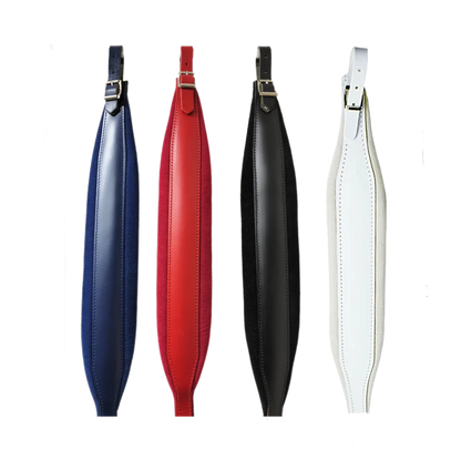 Bretelles d'Accordéon en Velours de Divers Couleurs vue du Dessus