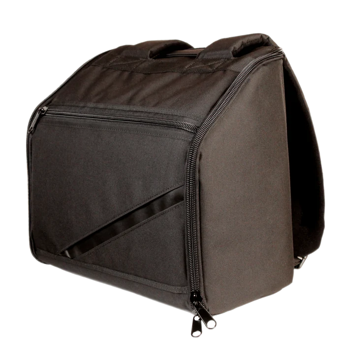 Housse d'accordéon rembourrée vue de côté