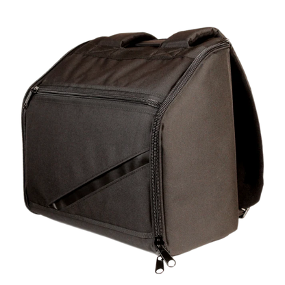 Housse d'accordéon rembourrée vue de côté