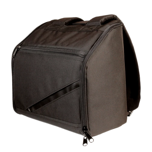 Housse d'accordéon rembourrée vue de côté