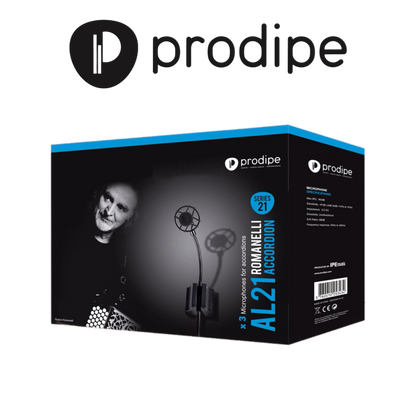 Micro pour Accordéon Prodipe AL21 Romanelli avec son boitier